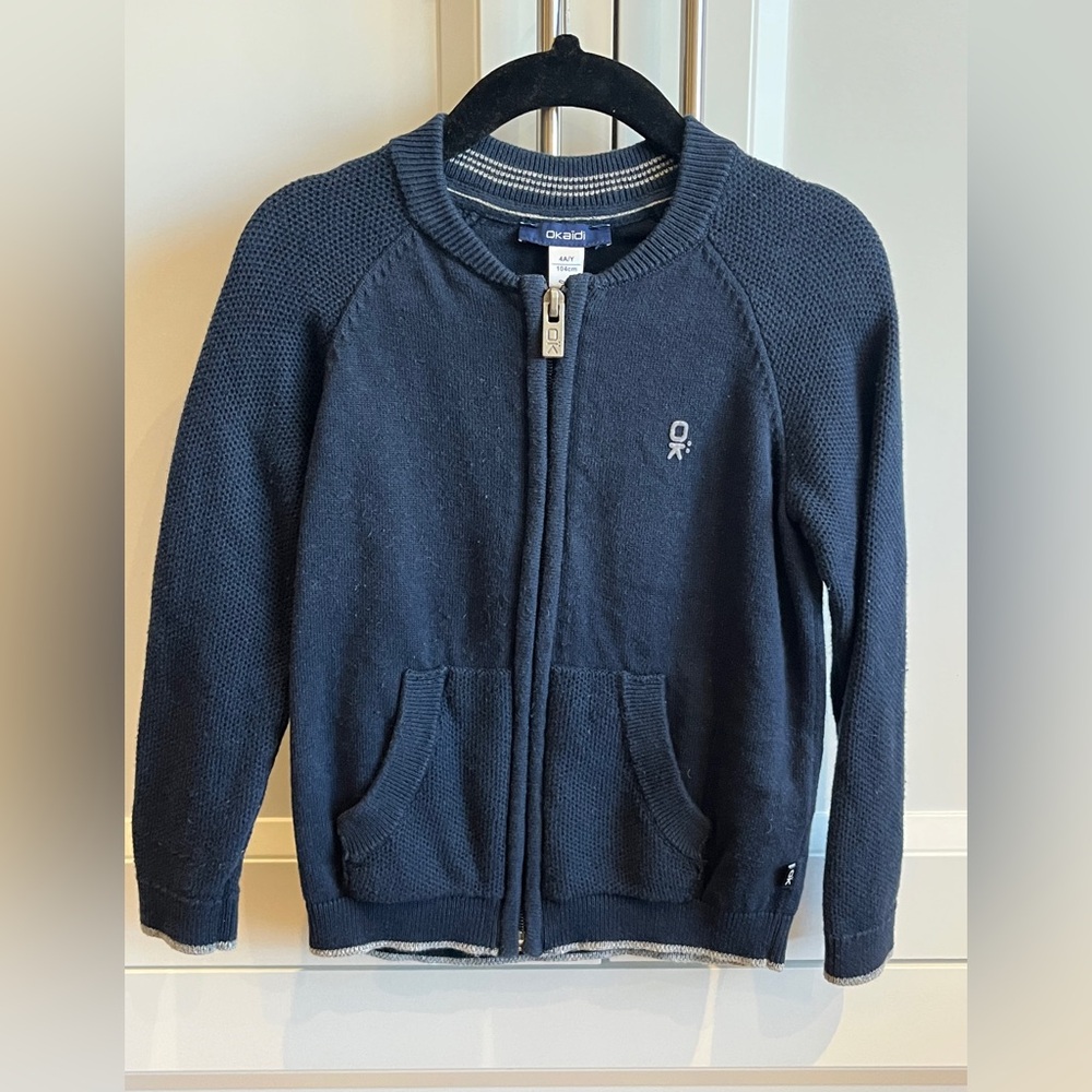OKAIDI by Jacadi Paris - EUC new condition cardigan 4Y